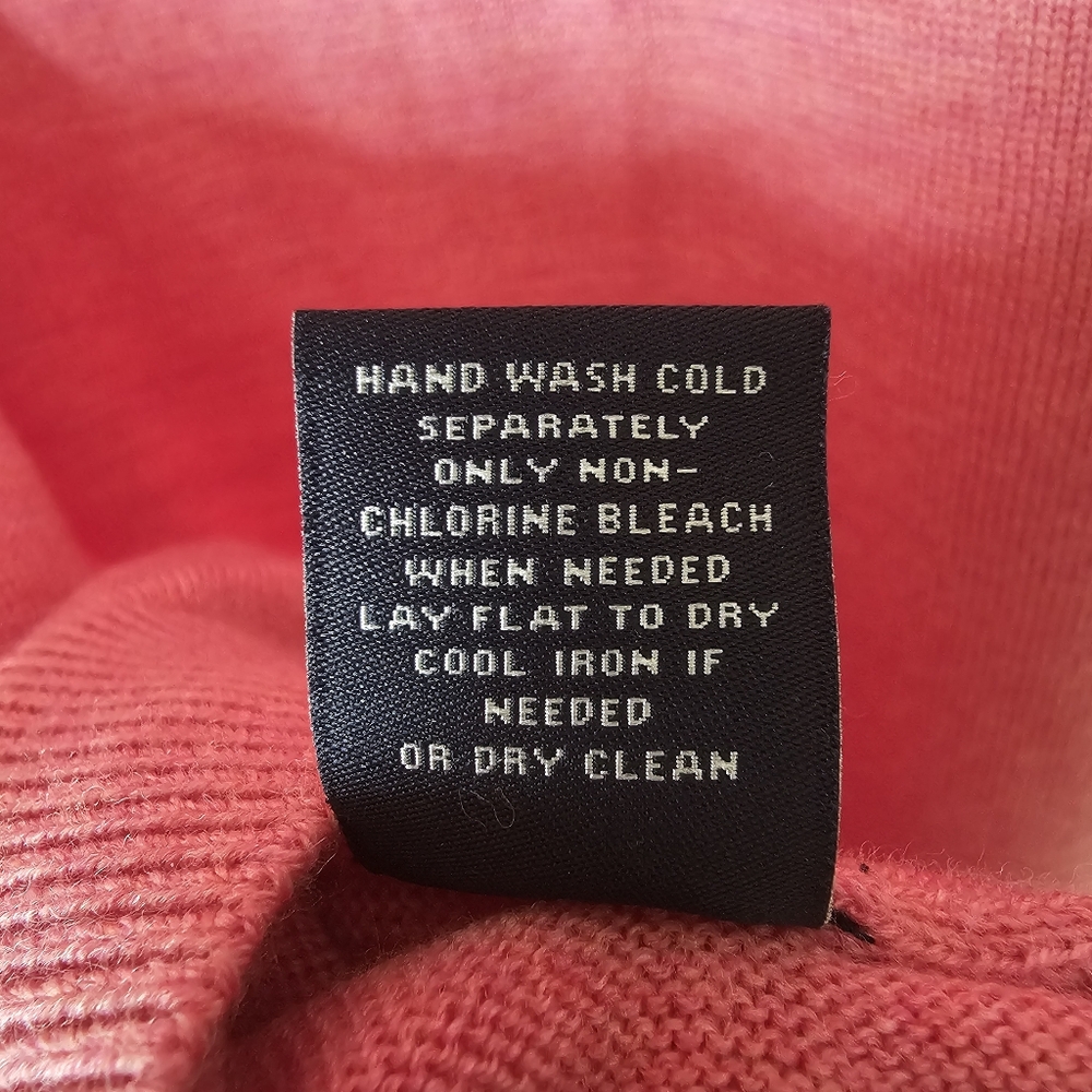 Hart Schaffner Marx Preppy Pullover Merino Wool Sweater Vest Size large NWOT - Picture 7 of 7